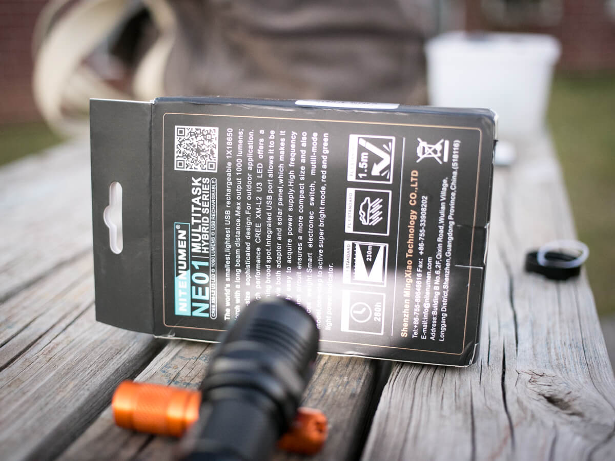 Nitenumen NE01 Flashlight