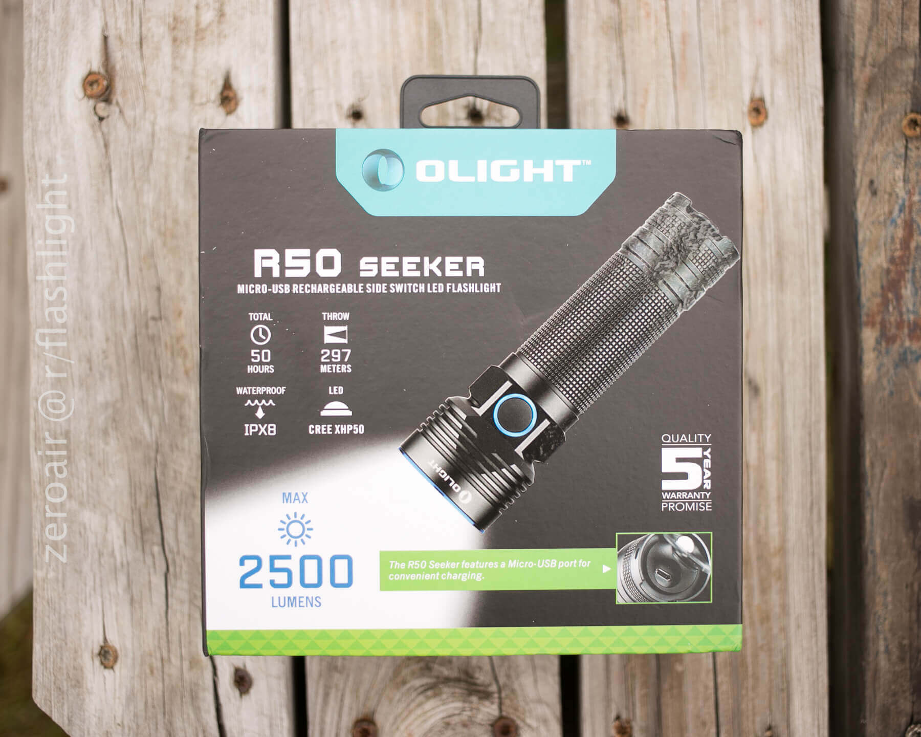 Olight R50 Seeker Flashlight