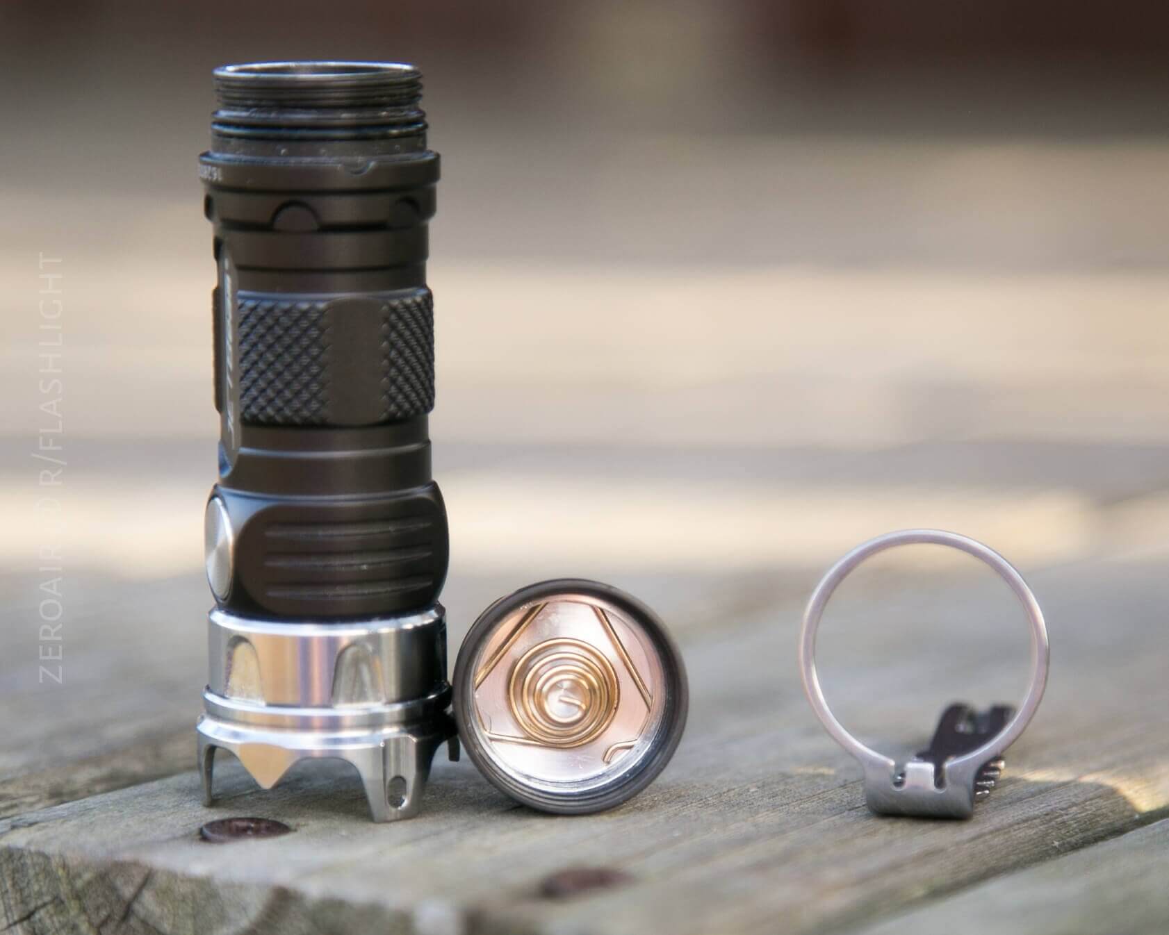JETBeam Jet-II Pro Flashlight tailcap spring