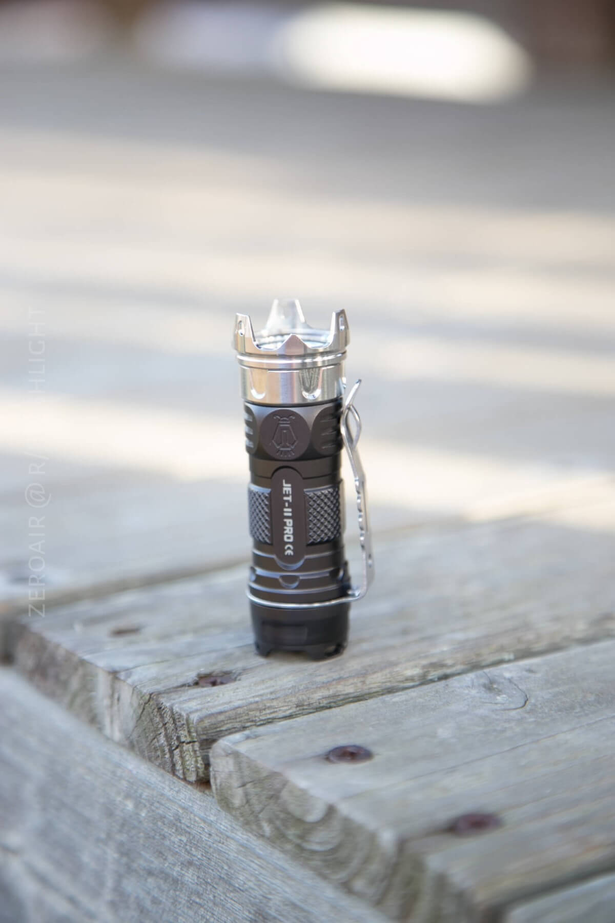 JETBeam Jet-II Pro Flashlight murder bezel