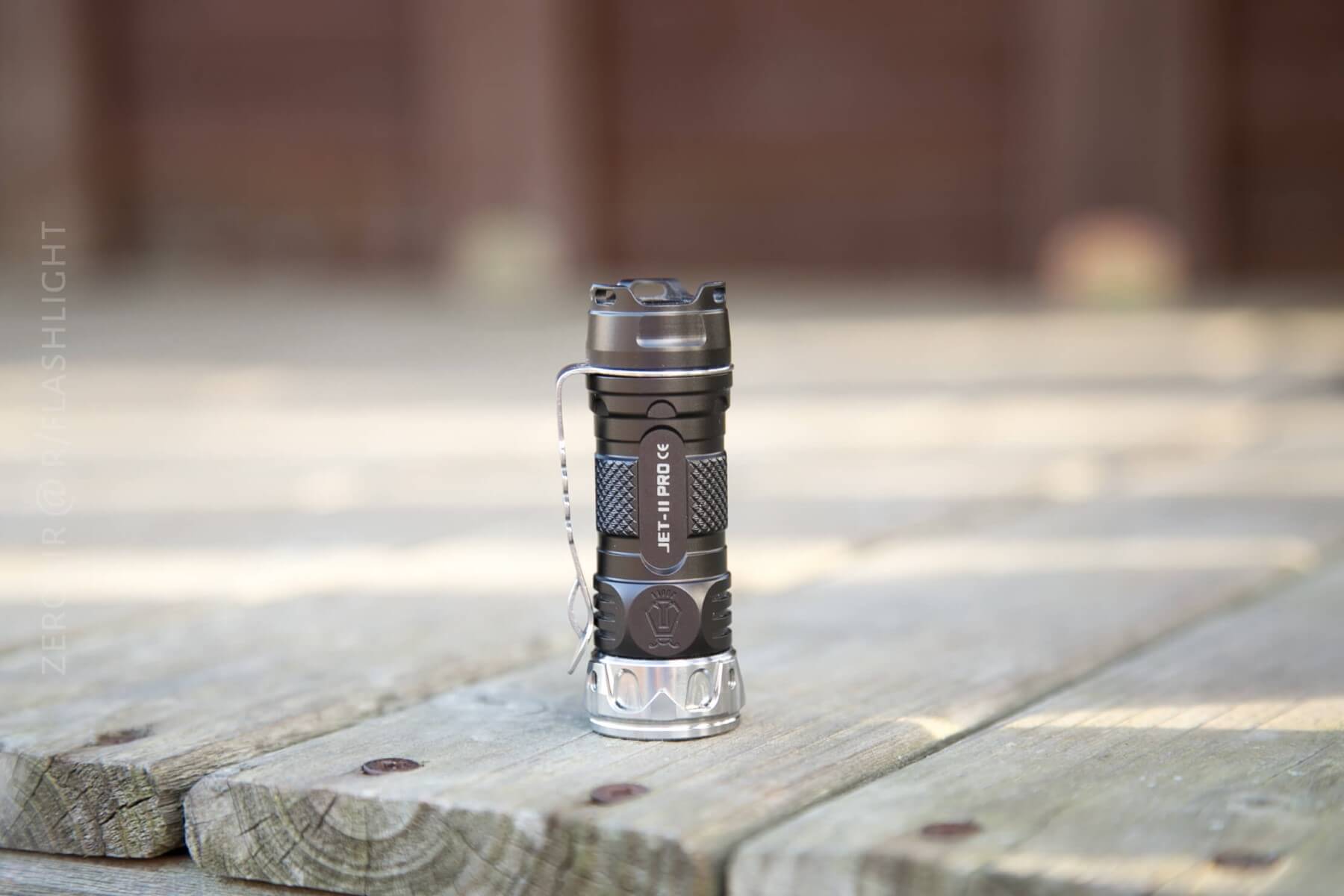 JETBeam Jet-II Pro Flashlight side view