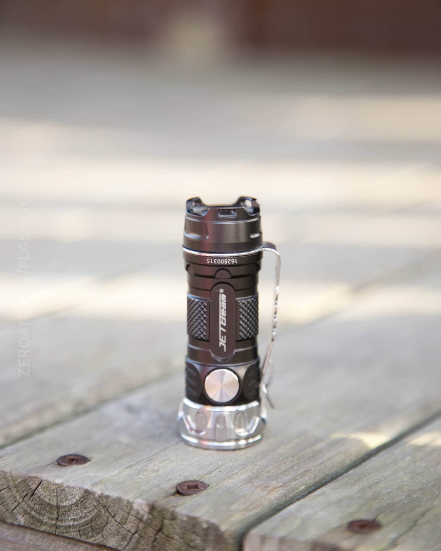 JETBeam Jet-II Pro Flashlight e-switch