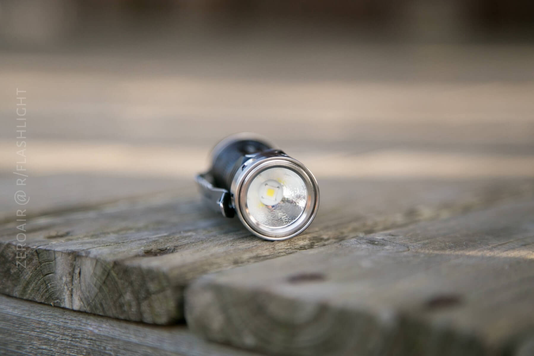 JETBeam Jet-II Pro Flashlight emitter detail