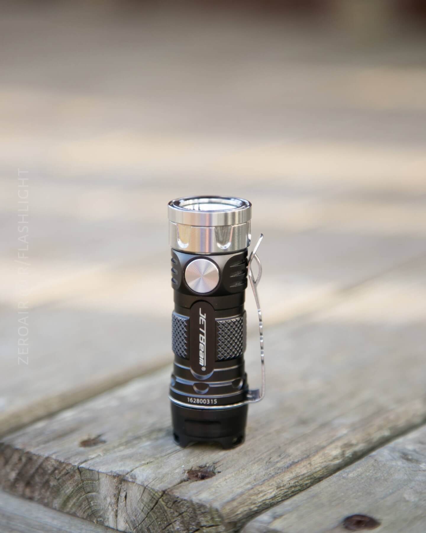 JETBeam Jet-II Pro Flashlight bezel turned down