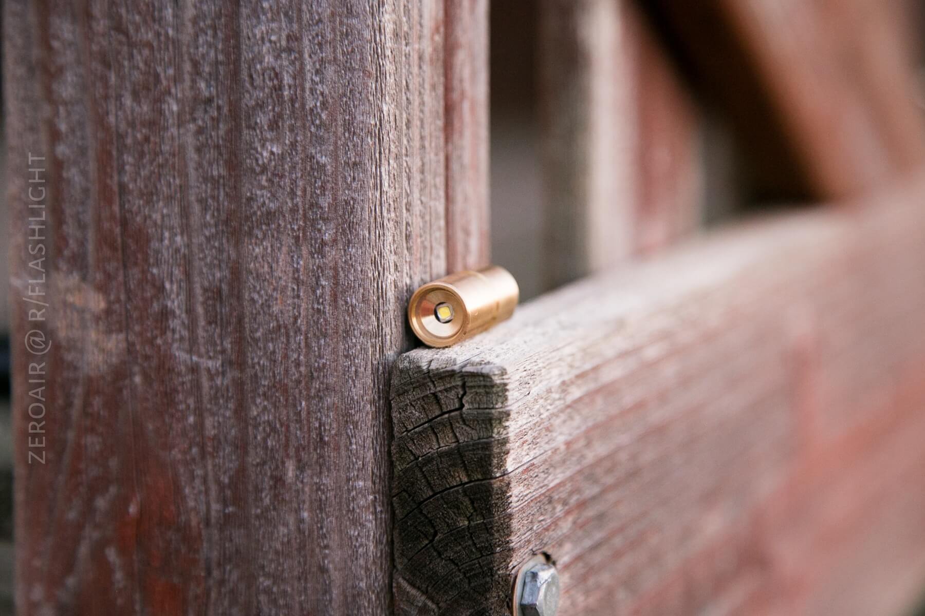 DQG Fairy brass flashlight beauty shot