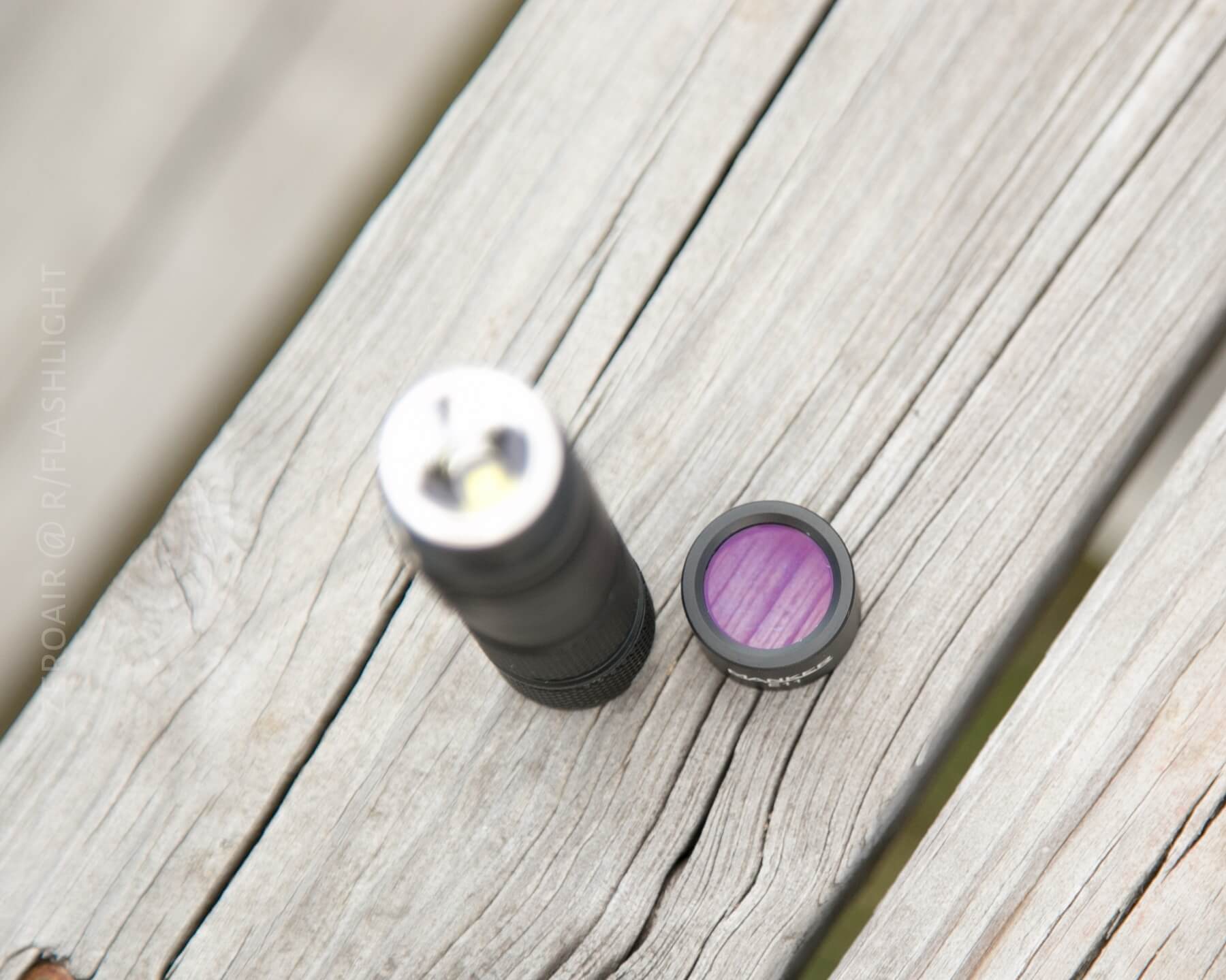 Manker E11 lens coating