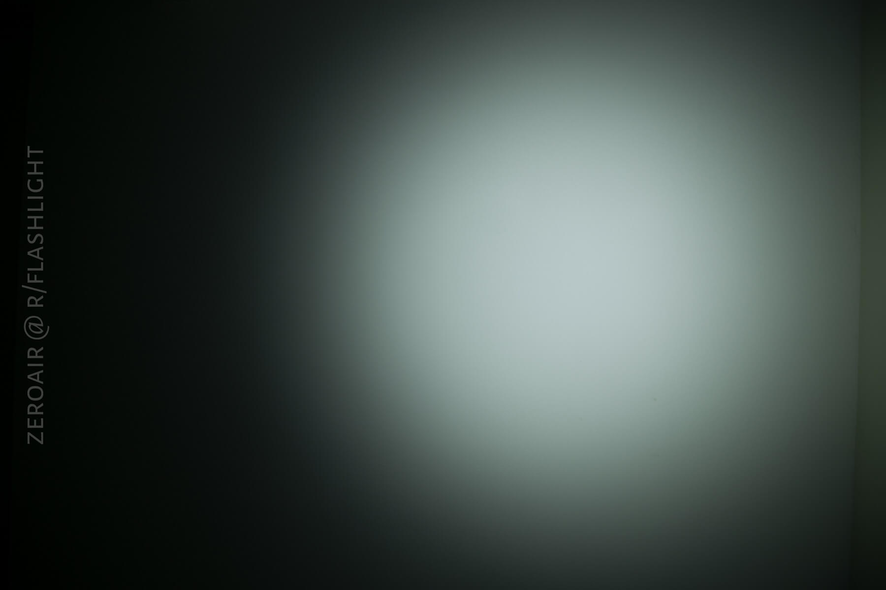 Olight H1 Nova Headlamp beamshots on ceiling