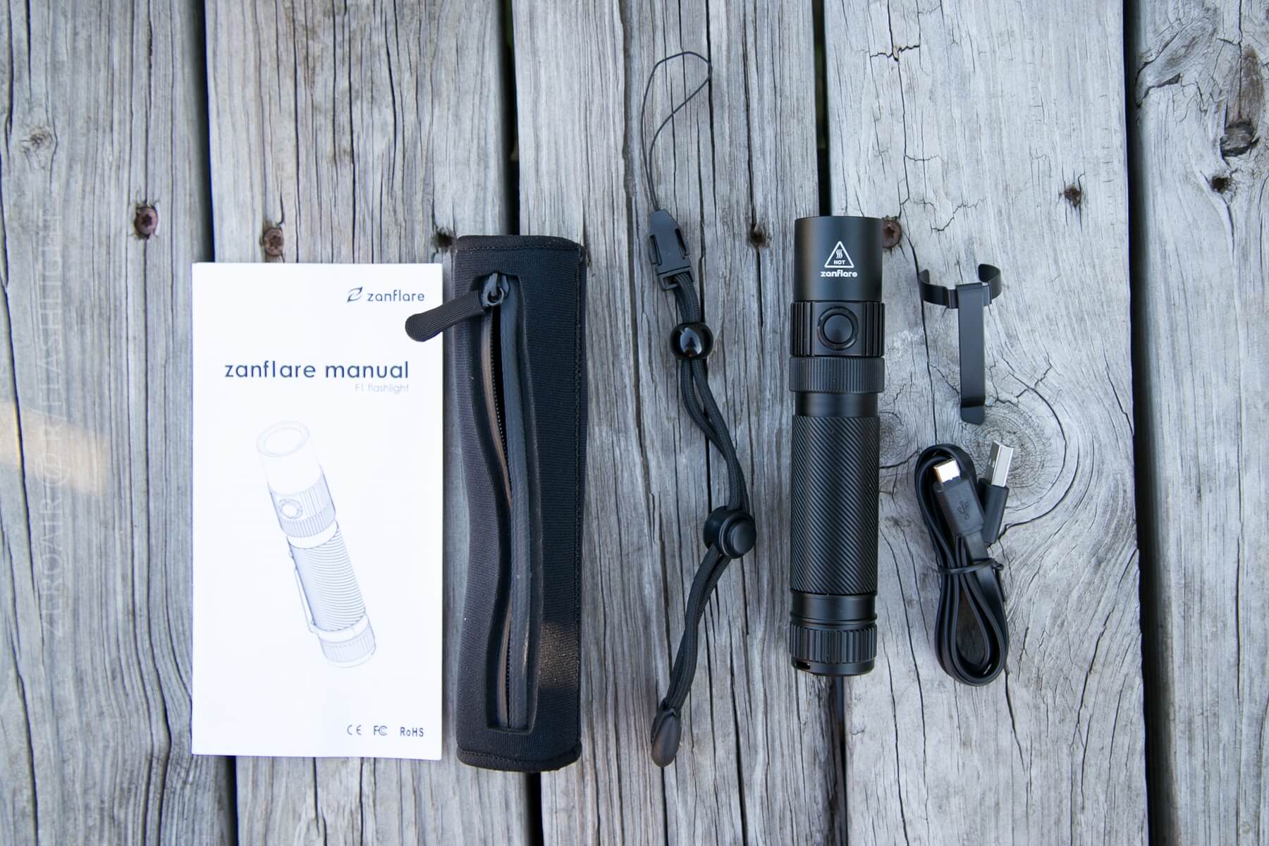 Zanflare F1 what's included