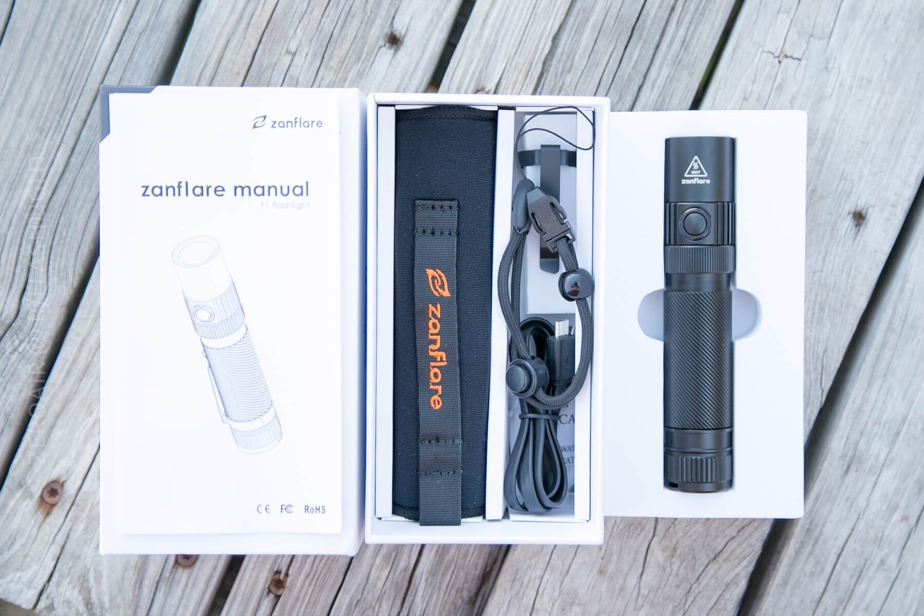 Zanflare F1 in box