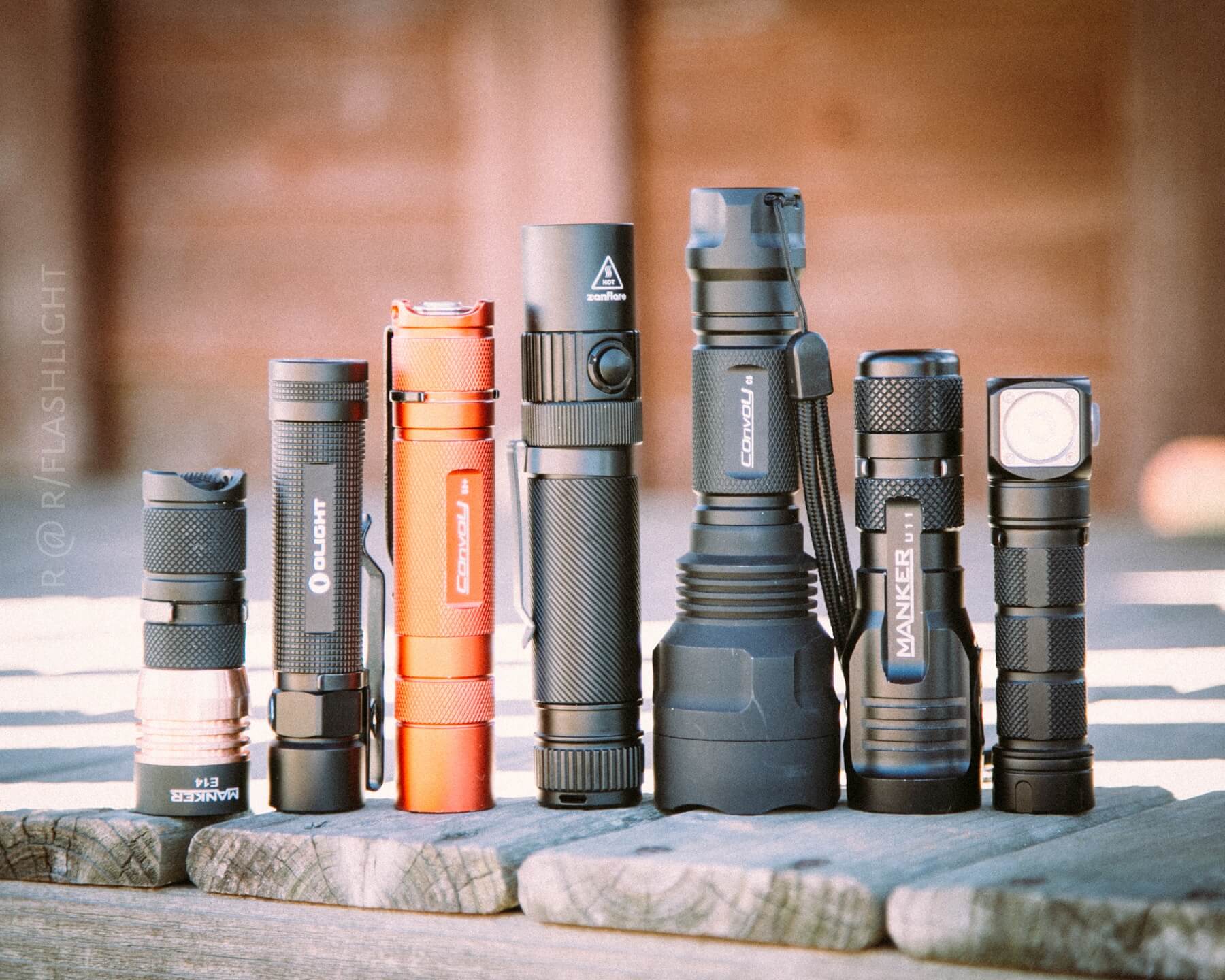 Zanflare F1 compared to other lights