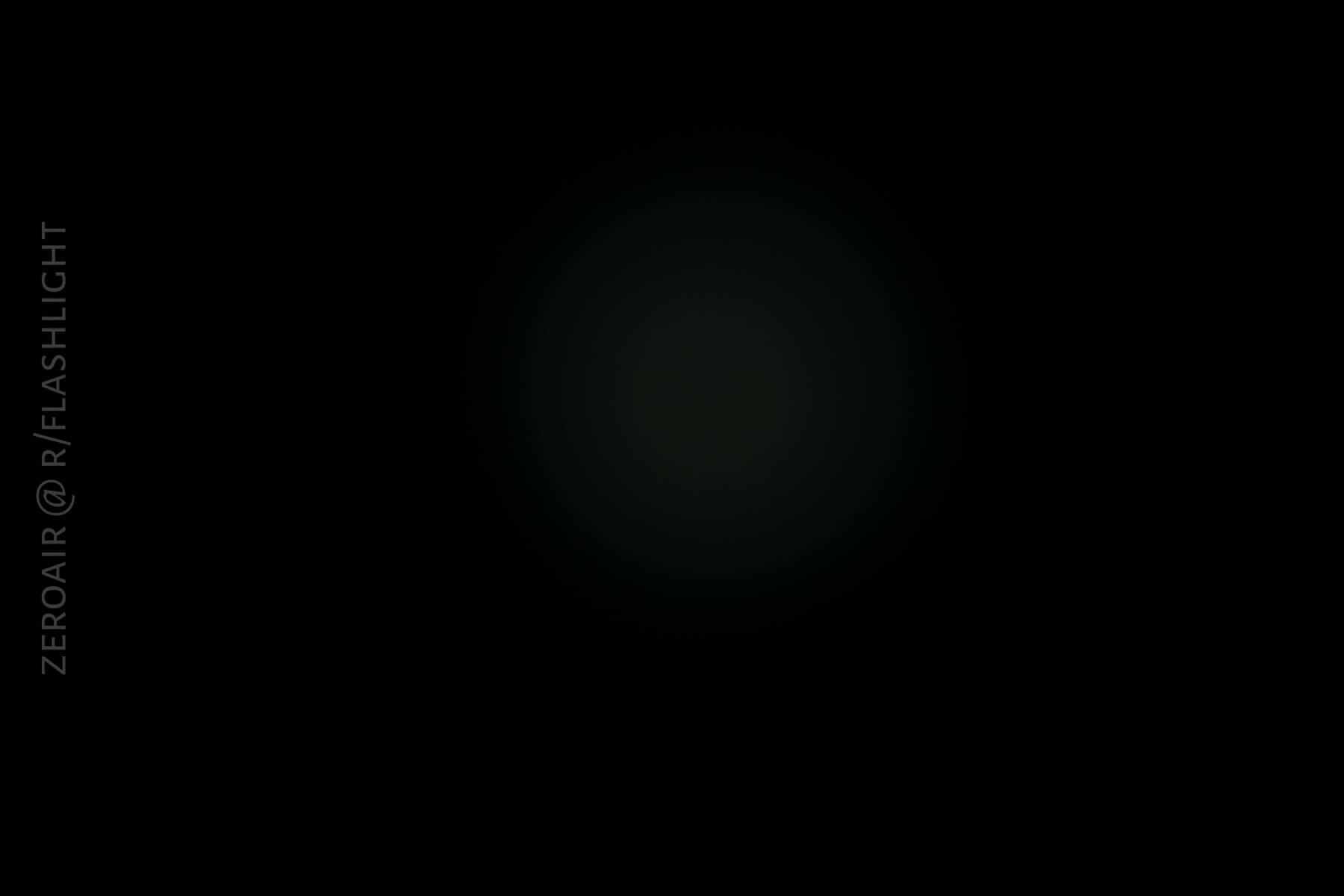 Olight SMini Flashlight beamshots on ceiling