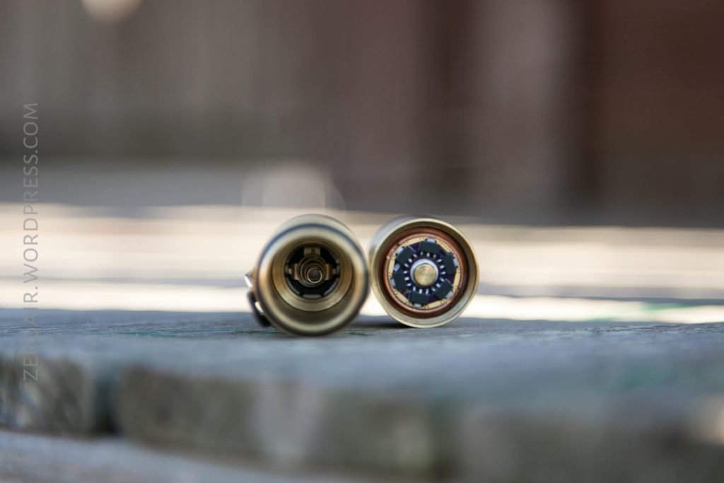 Okluma DC1 Brass Flashlight