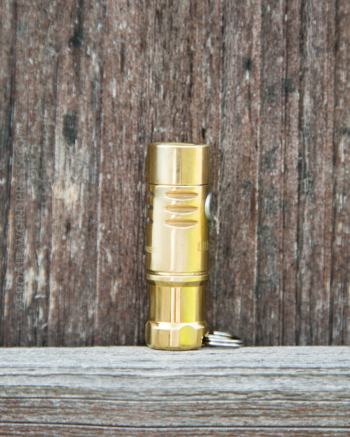 Ultratac K18 Mini Brass Keychain Flashlight Review ZeroAir Reviews