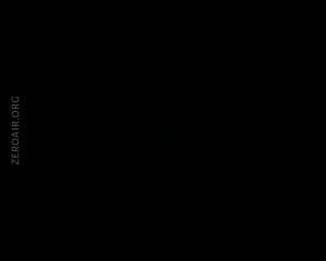 A completely dark, black image with no visible shapes or objects. The text ZEROAIR.ORG appears vertically on the left side.