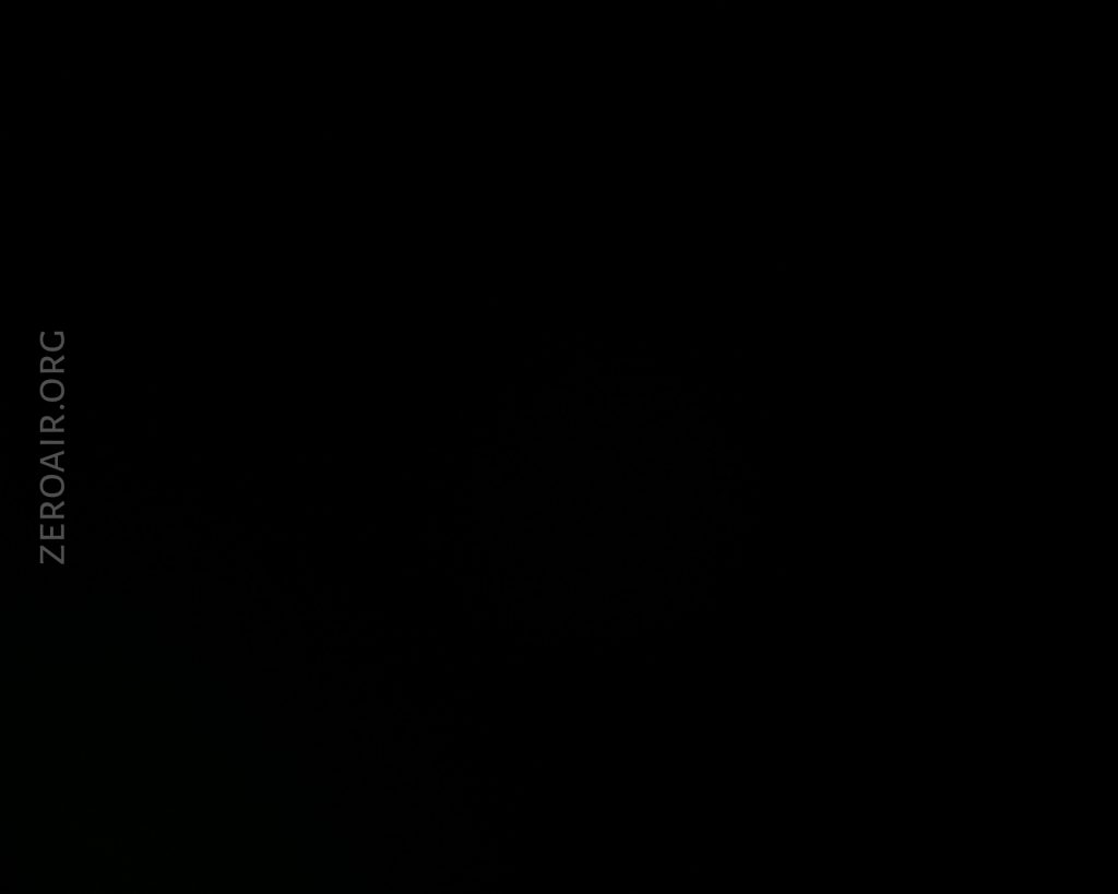 A completely black image with a faint watermark on the left side that reads ZEROAIR.ORG. No distinguishable objects or features are visible.