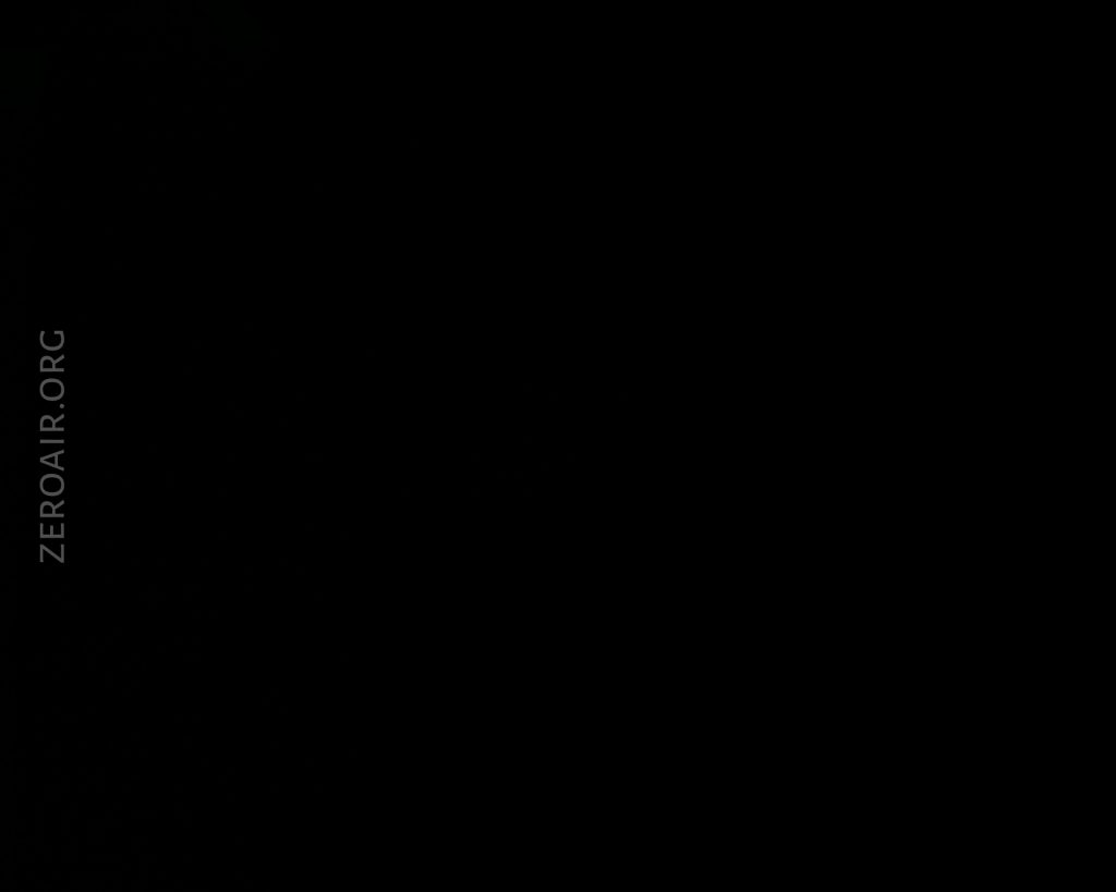 A black image with little to no visible detail. The text ZEROAIR.ORG appears vertically along the left side.