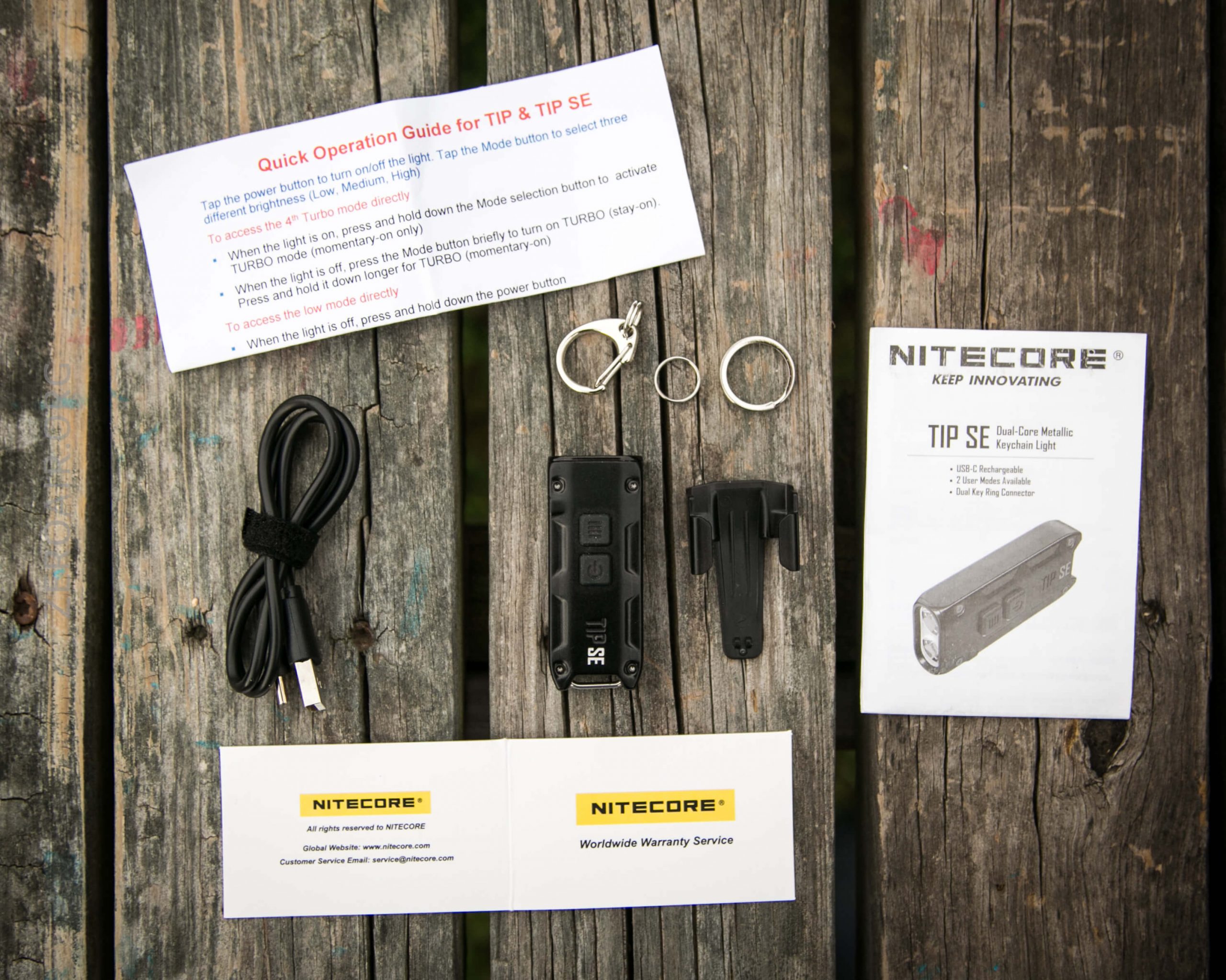 Nitecore TIP SE Keychain Flashlight