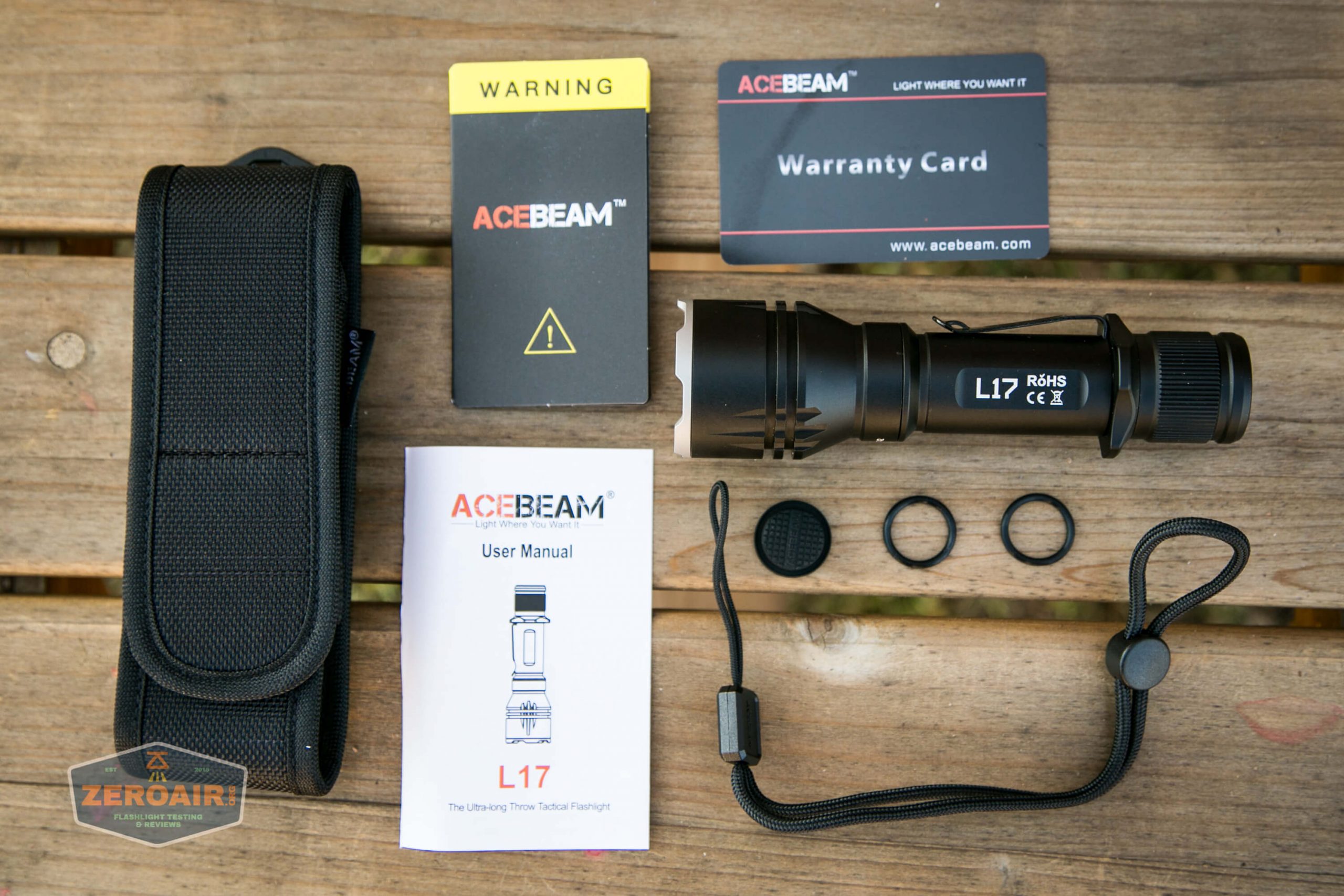 Acebeam L17 Really The Longest Throwing Tactical 18650 A