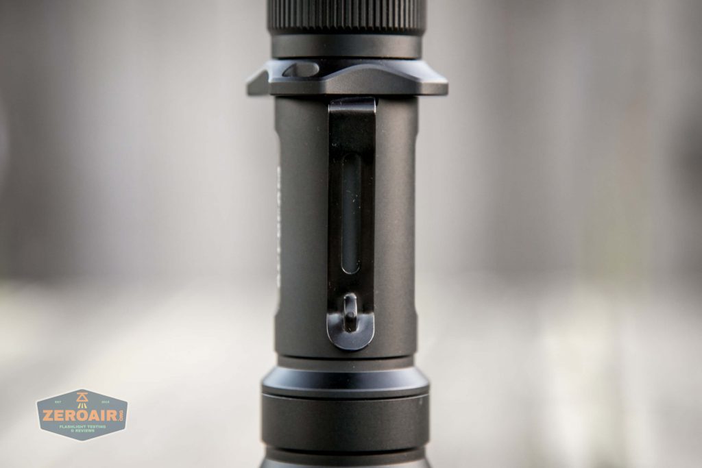 acebeam l17 osram white 18650 thrower pocket clip