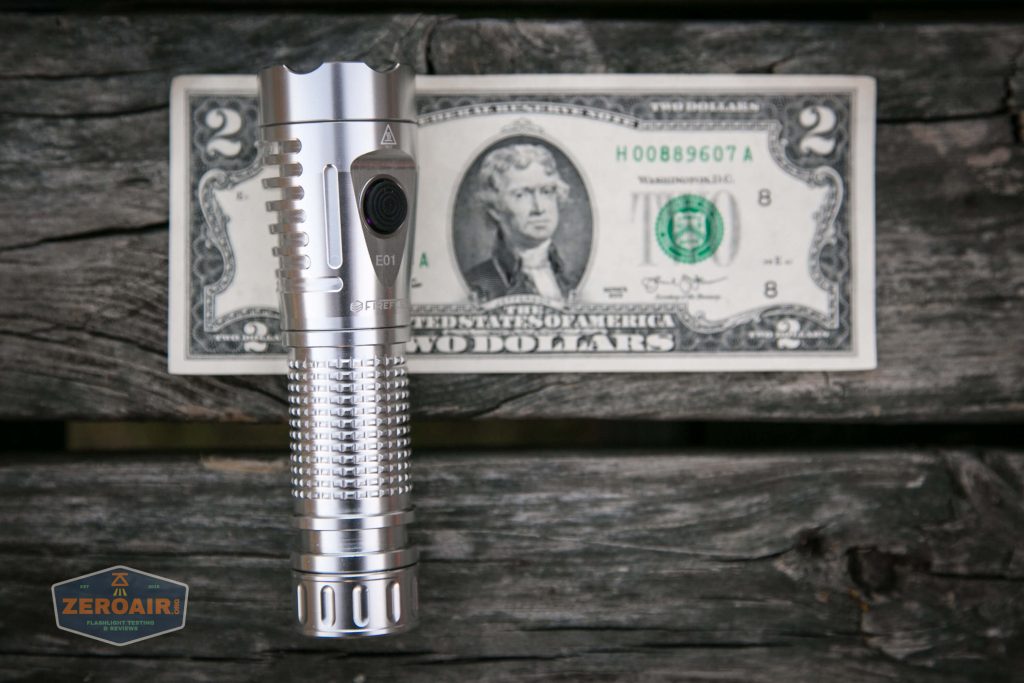 fireflylite e01 luminus sst-40 21700 size on two dollar bill 2