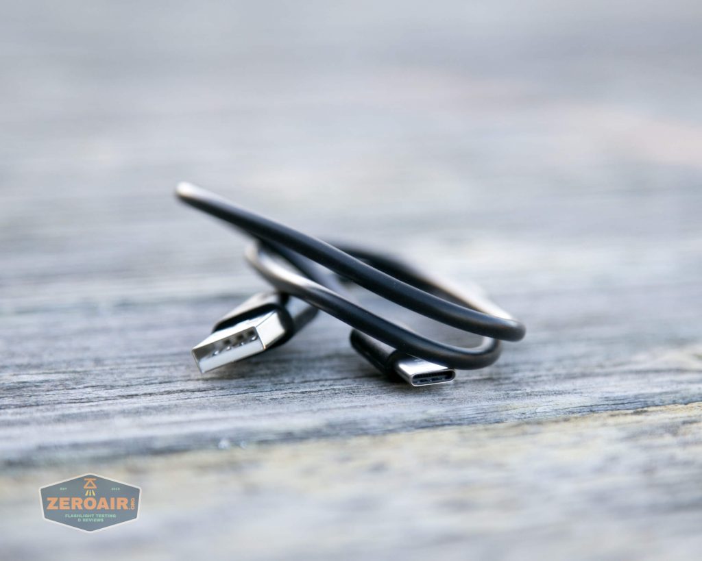 thrunite tt20 the outsider red 21700 flashlight charge cable