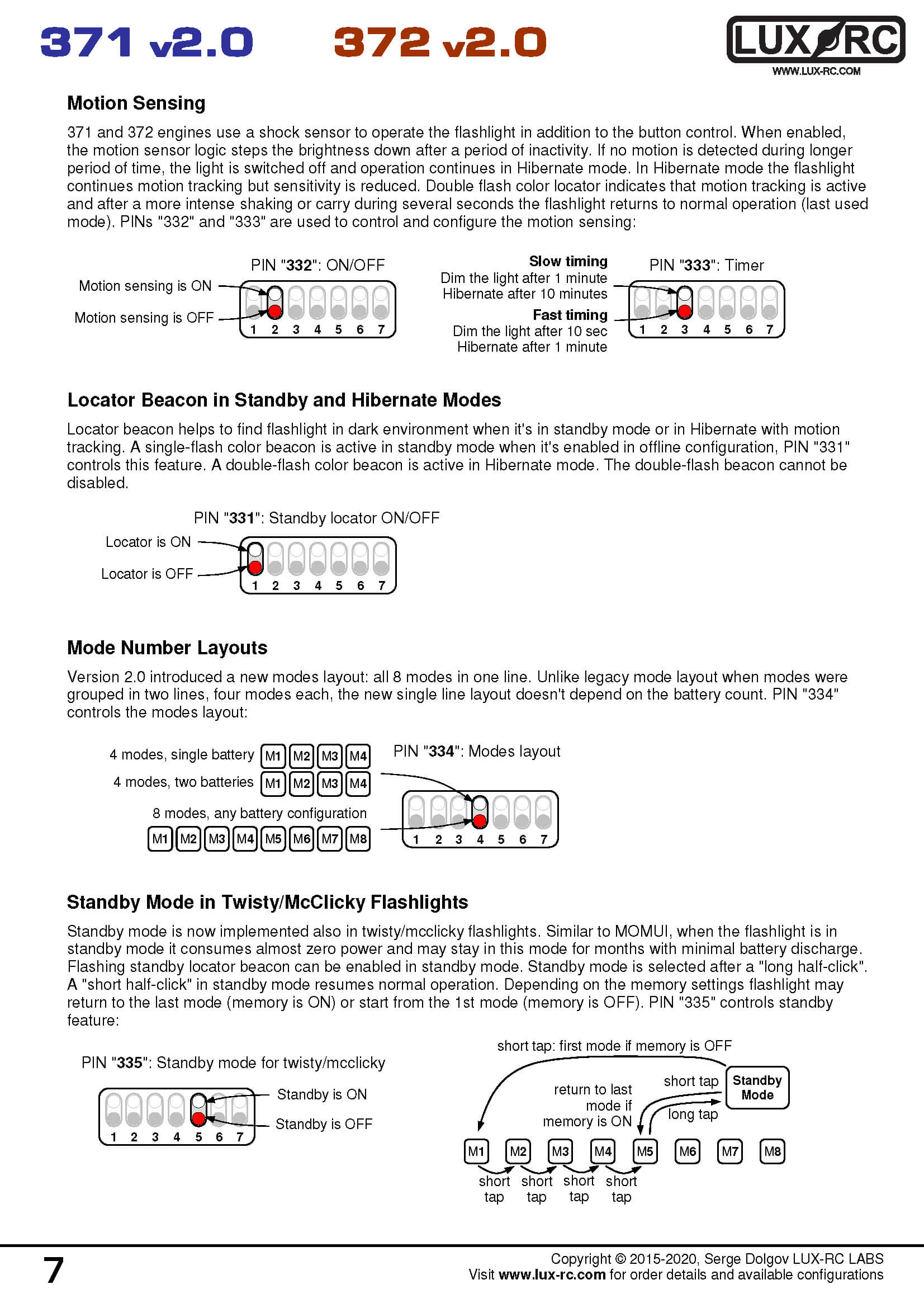 lux-rc 371d v2.0 manual in image format page 7