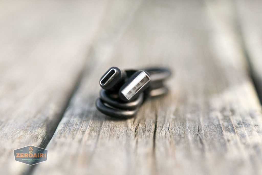 nitecore mh12s tactical flashlight charge cable