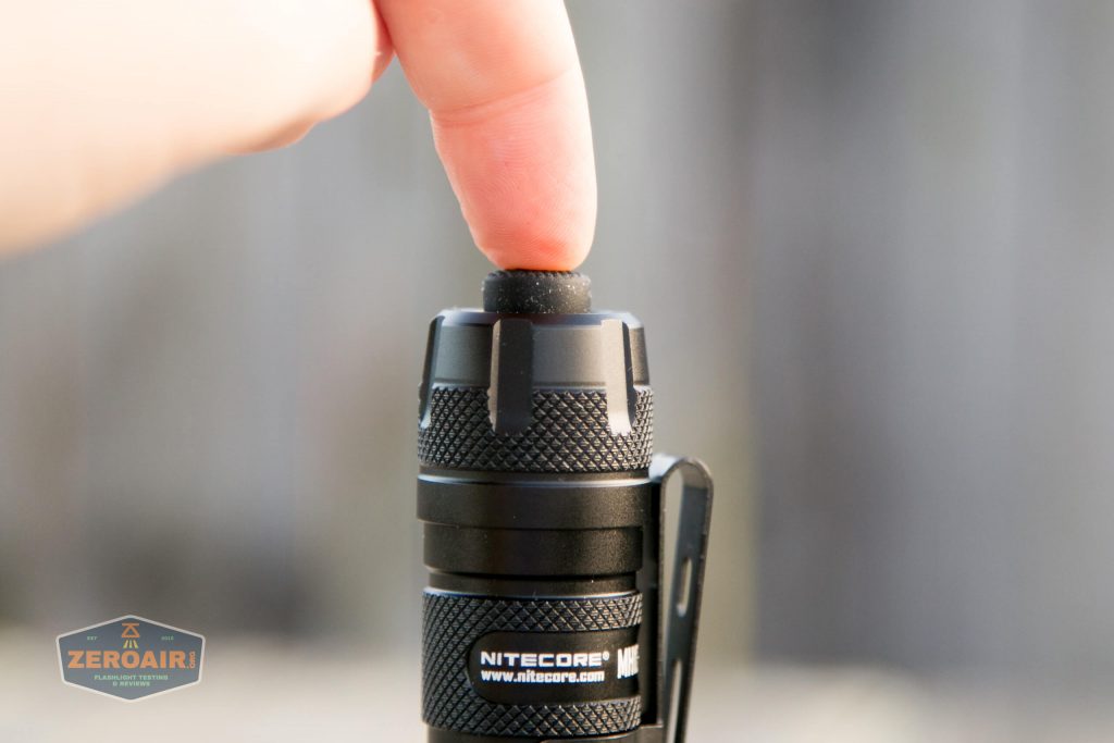 nitecore mh12s tactical flashlight tail switch