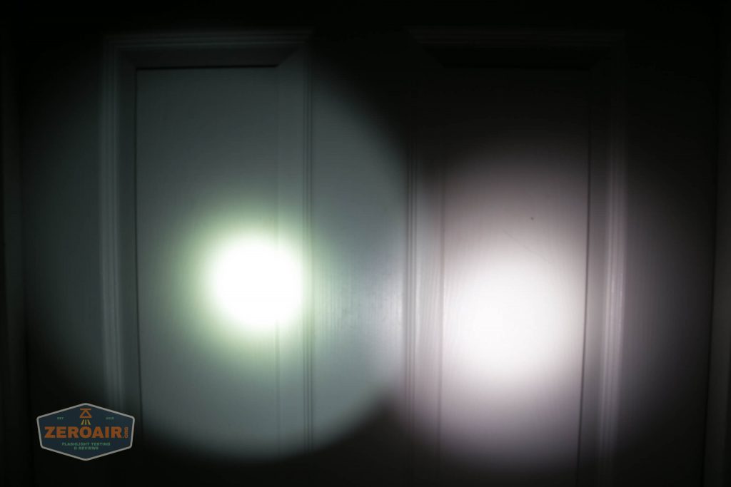 nitecore mh12s tactical flashlight beamshot door 2