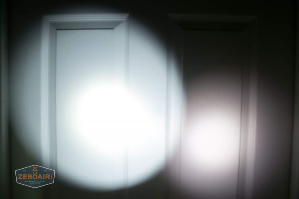 nitecore mh12s tactical flashlight beamshot door 3