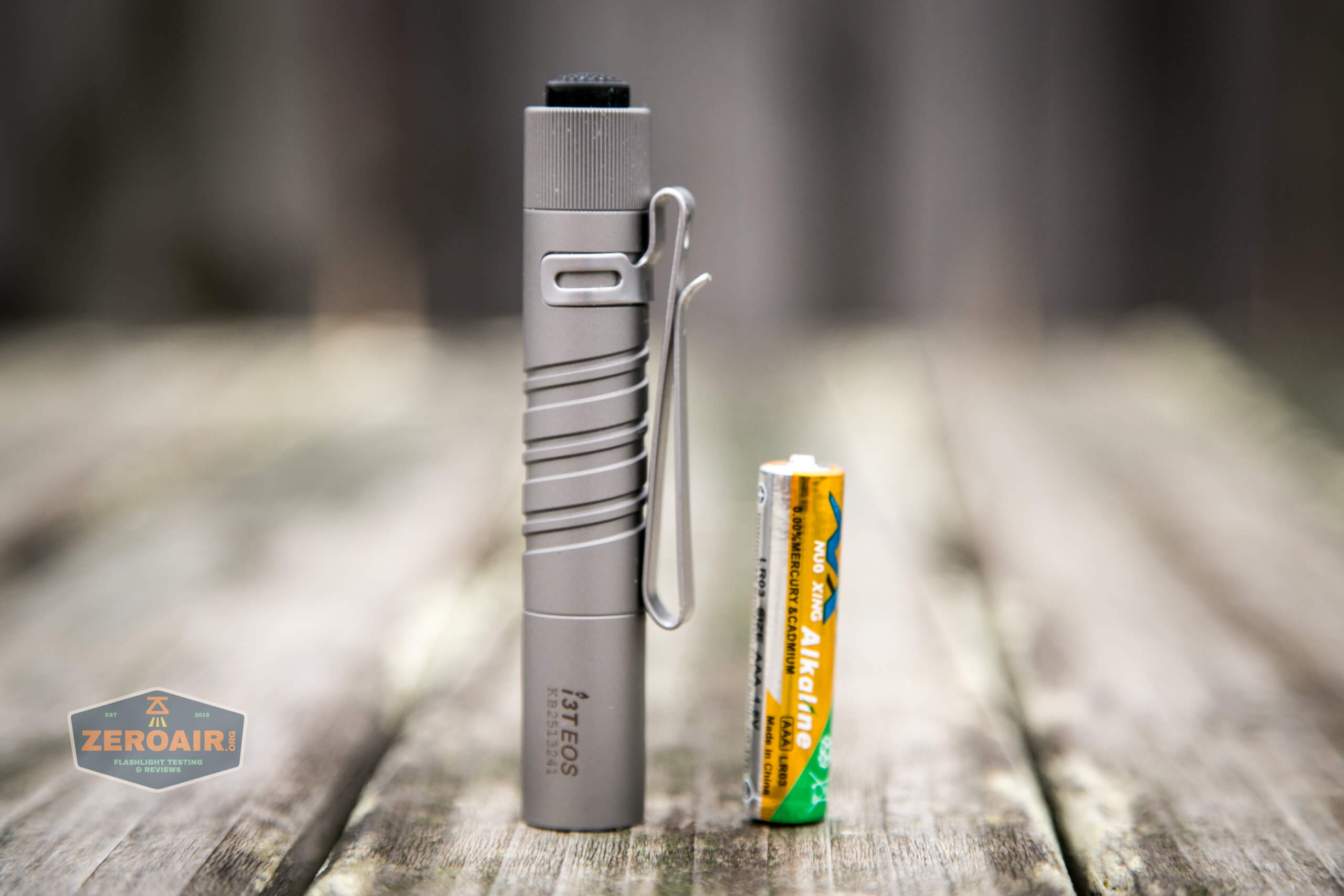olight i3t eos titanium aaa flashlight included aaa