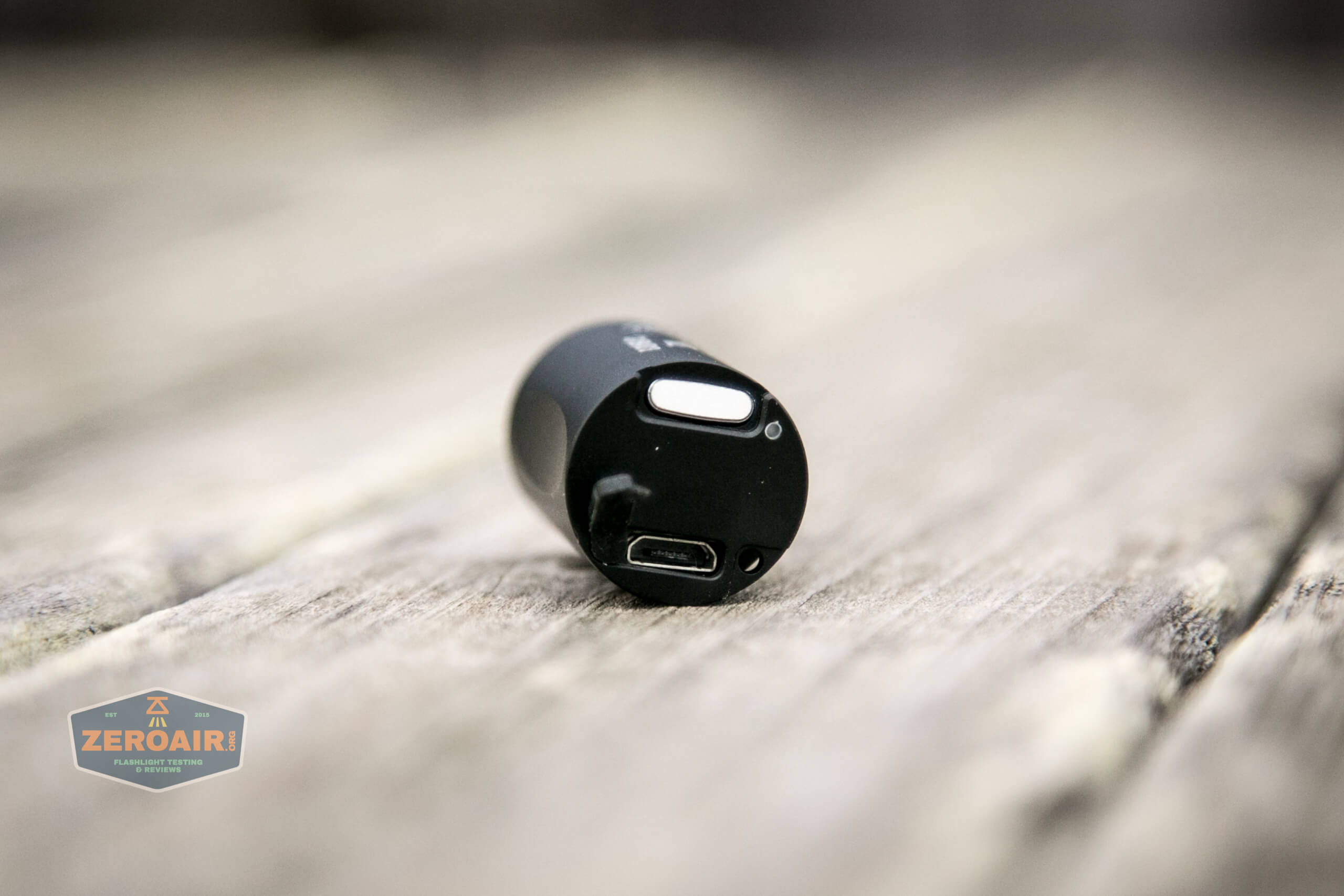 cyansky m2 keychain flashlight charge port