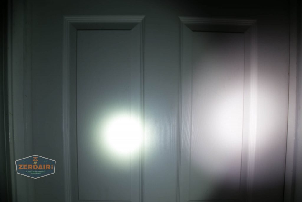 cyansky m2 keychain flashlight beamshot door 2