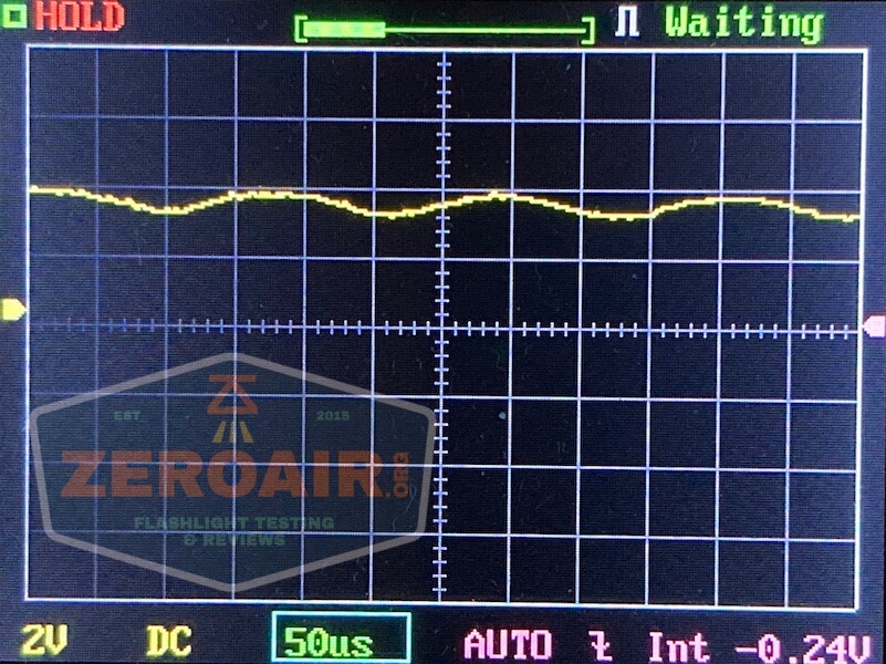 olight warrior x turbo desert tan flashlight pwm low