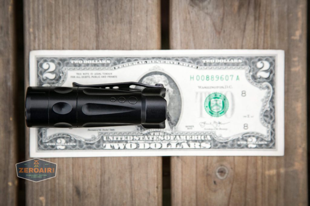 torchlab boss 35 on two dollar bill