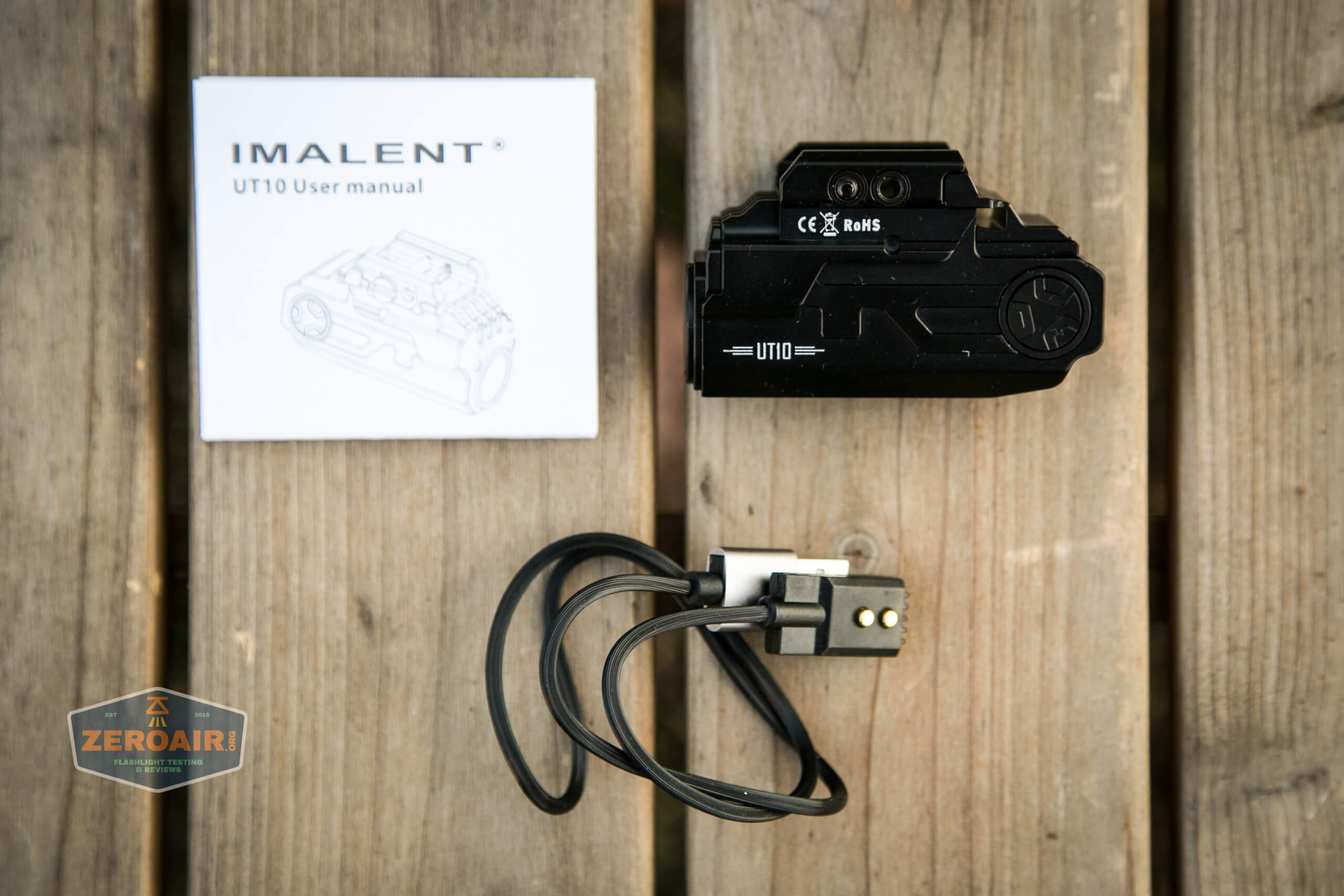 imalent ut10 tactical weapon flashlight what's included