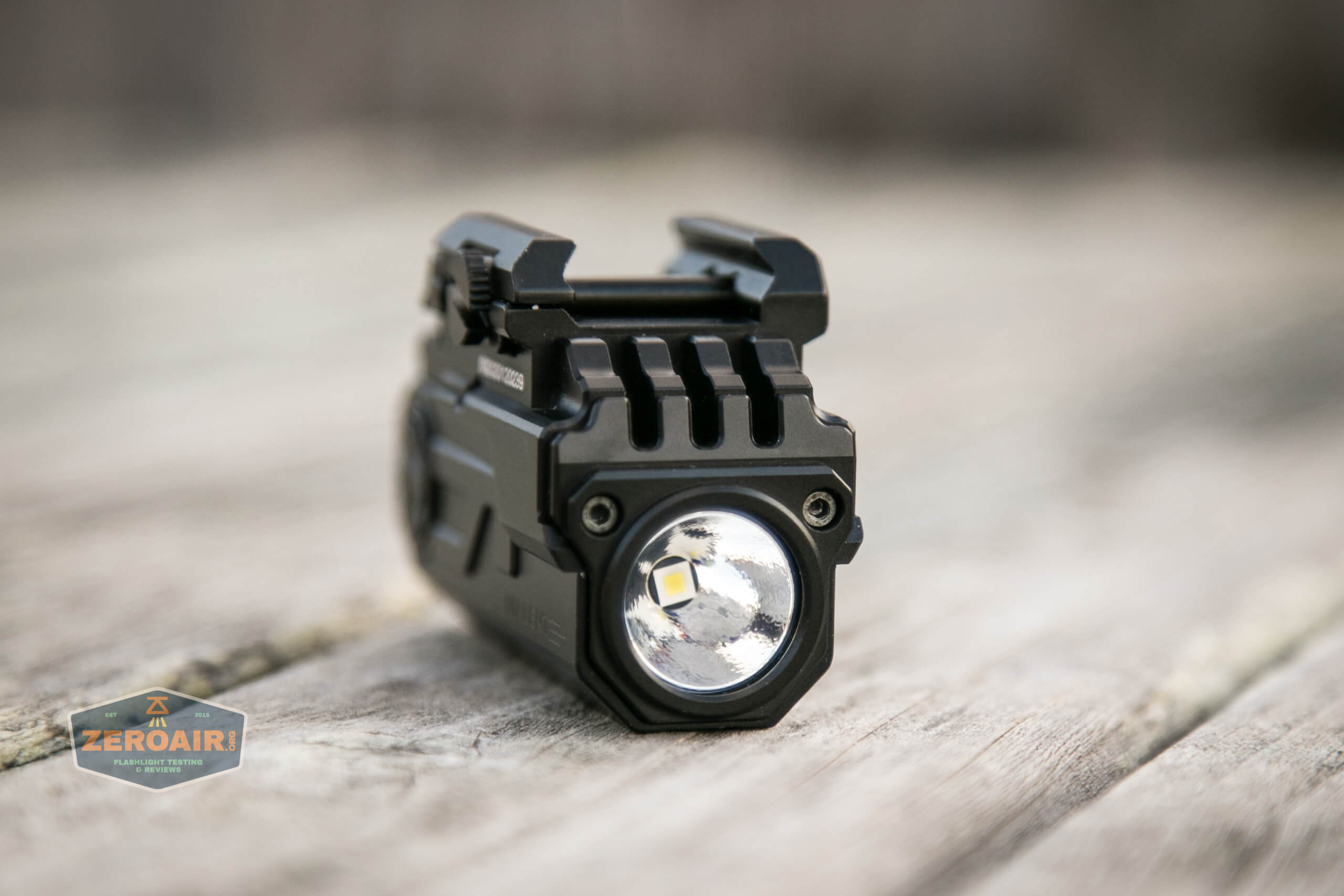 imalent ut10 tactical weapon flashlight front