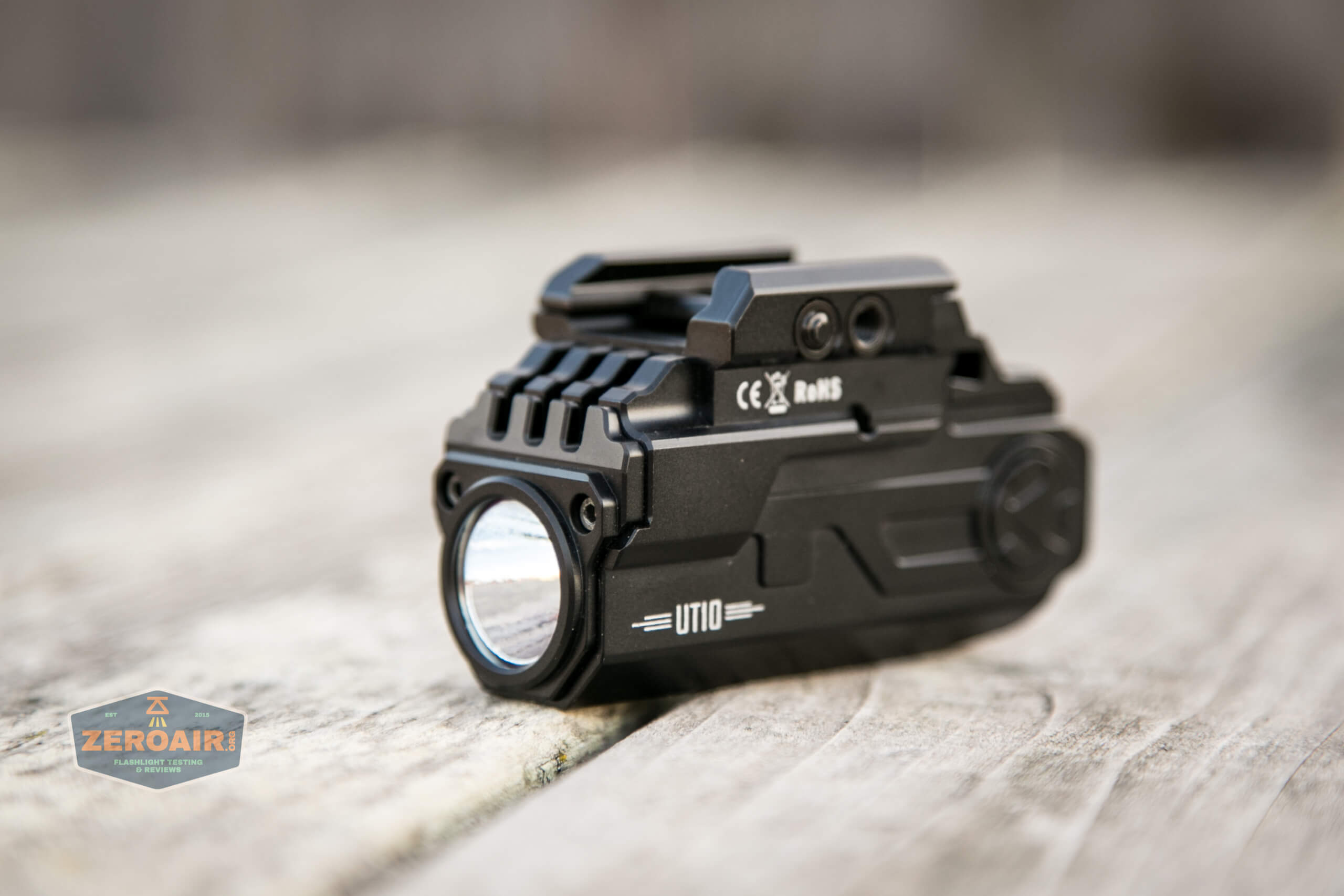 imalent ut10 tactical weapon flashlight reflector