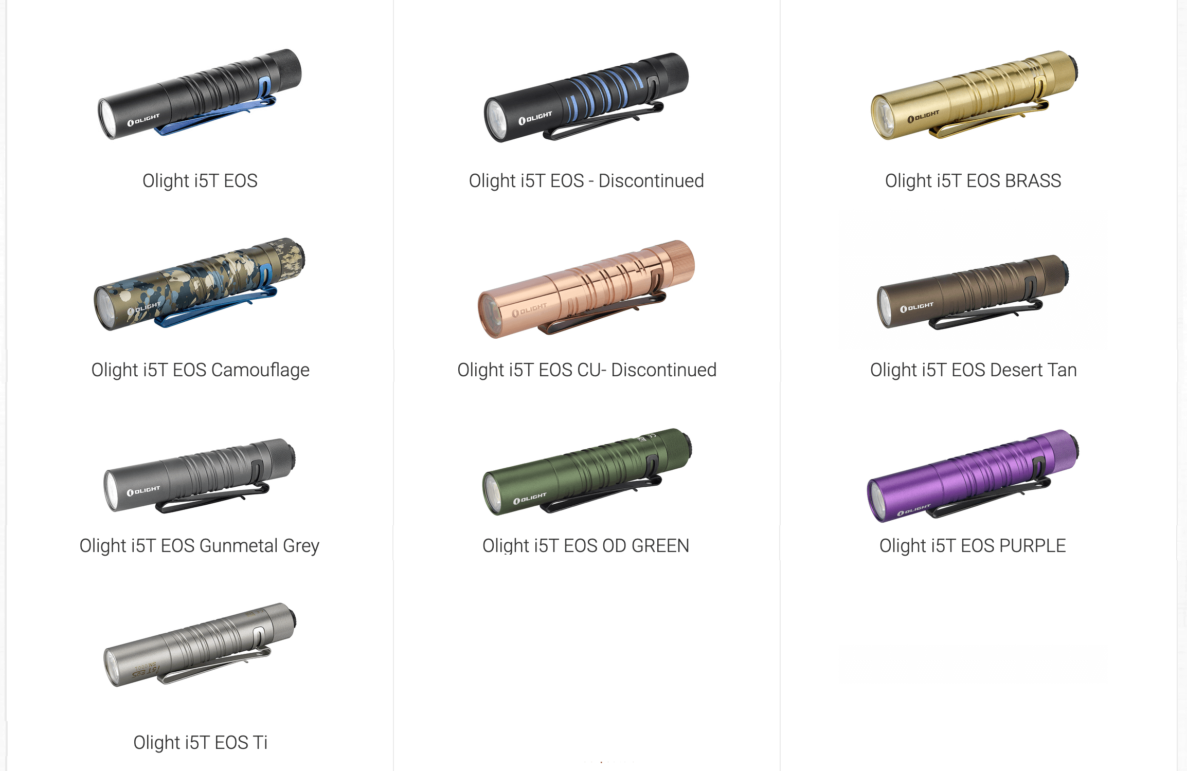 all the versions