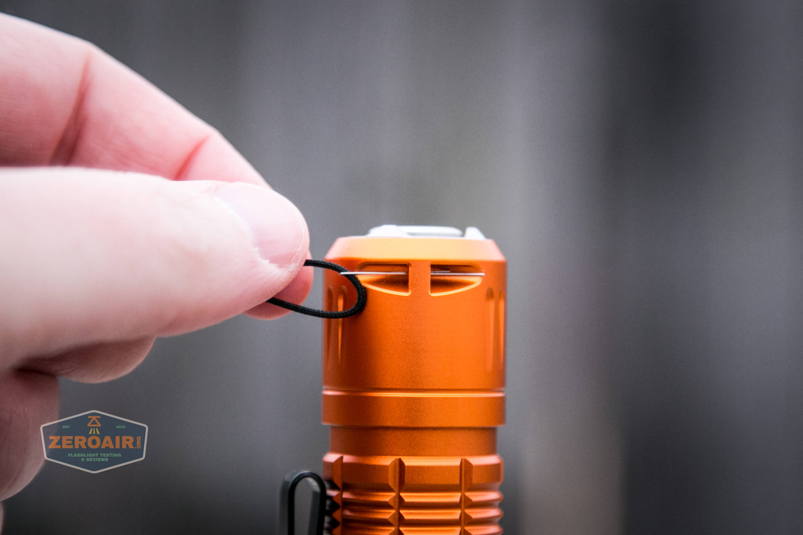Olight M2R Pro Warrior Orange (LE) Flashlight Review - ZeroAir Reviews