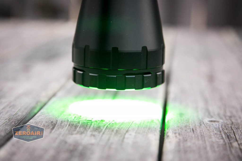 imalent ut90 lens filter installed green