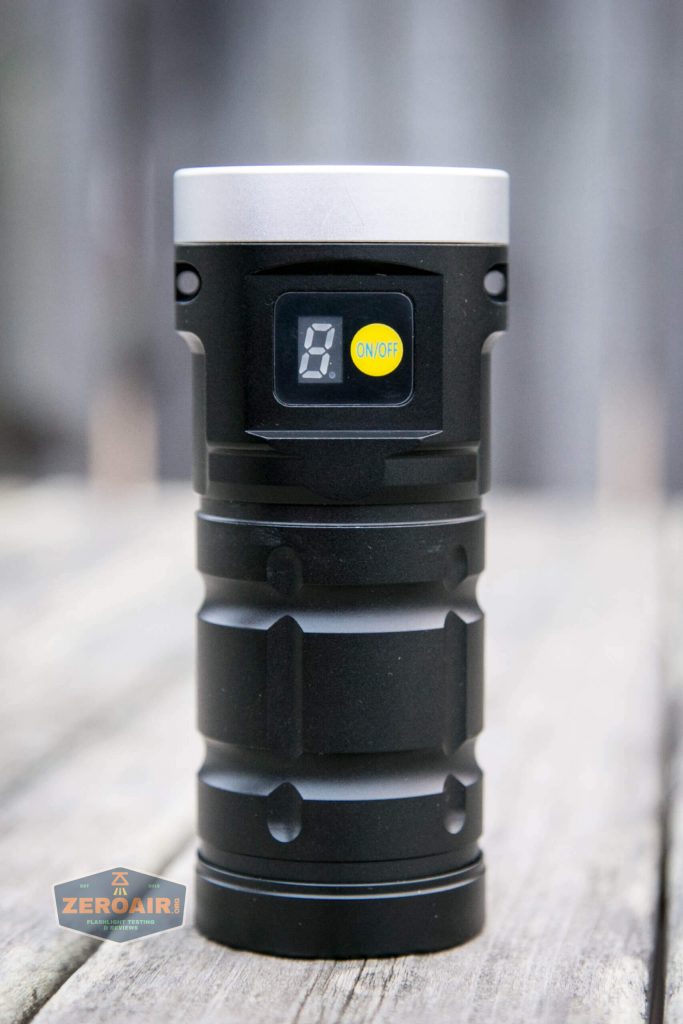 nitebeam x12uv flashlight all sides