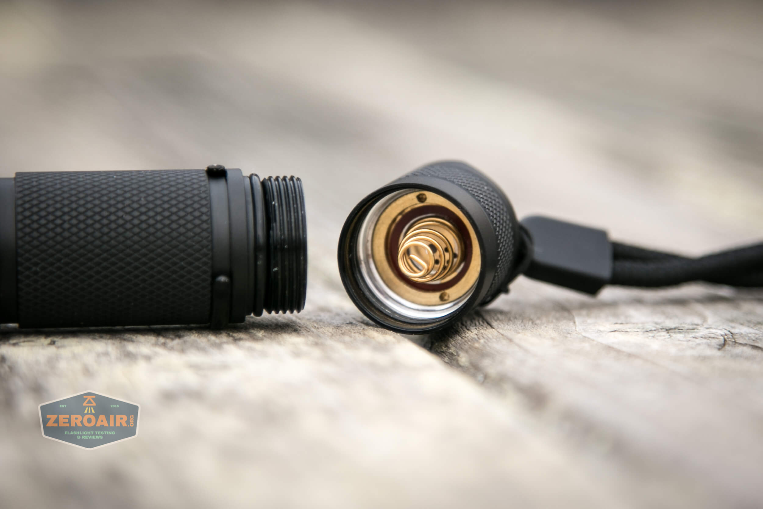 convoy t2 updated 14500/AA flashlight tailcap spring