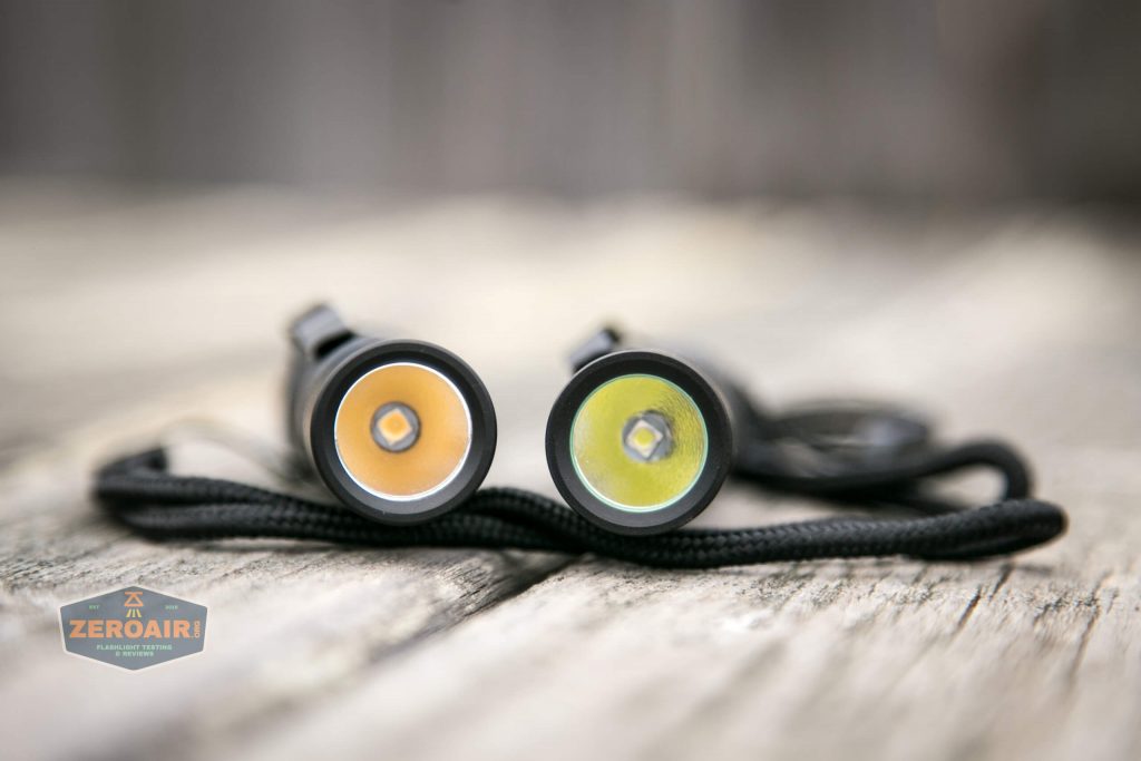 convoy t2 updated 14500/AA flashlight beside convoy t2 original