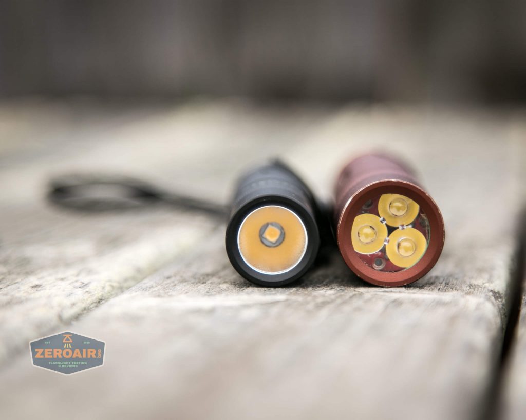 convoy t2 updated 14500/AA flashlight beside convoy s2+