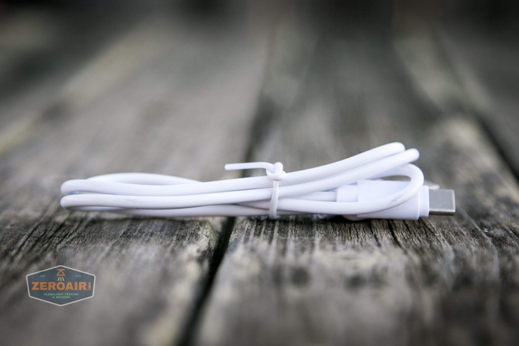 cyansky p20 18650 flashlight charge cable