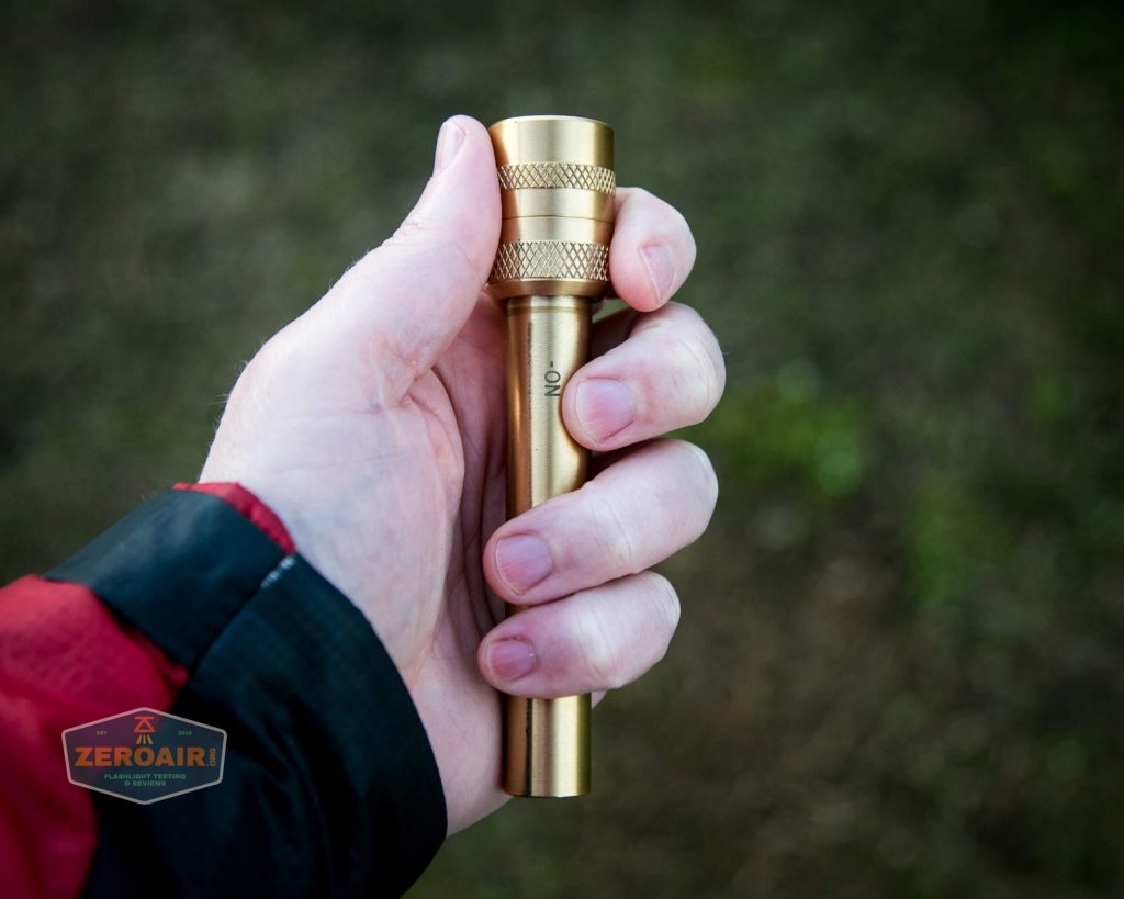 in hand after some use