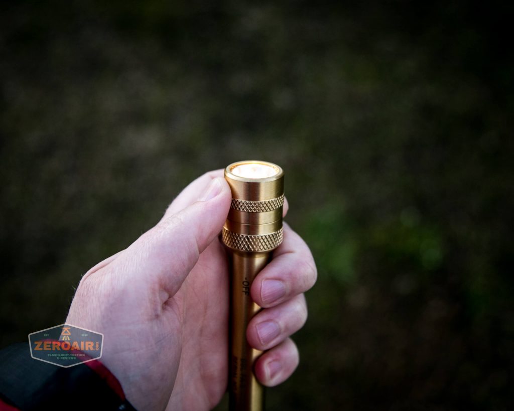 in hand after some use