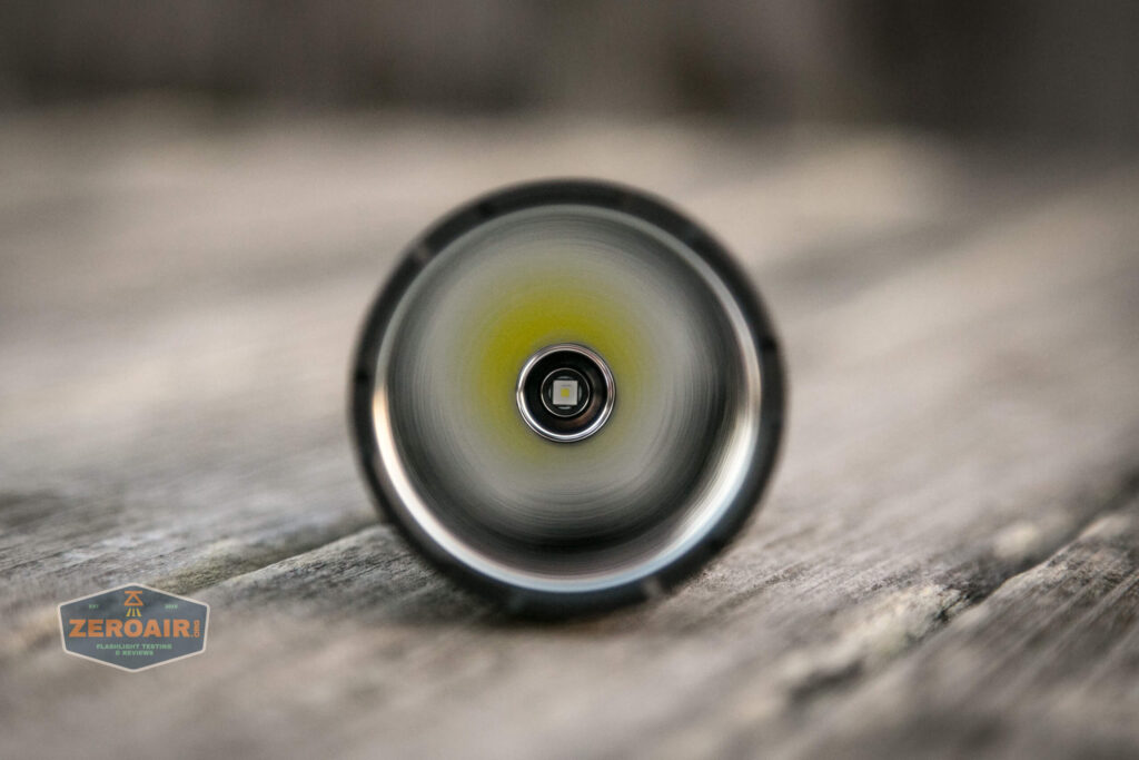 emitter and reflector