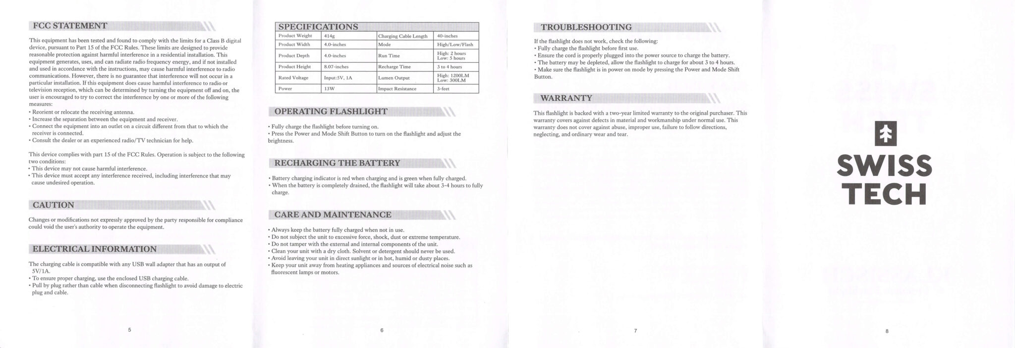 Swiss Tech Klassisch Premium Flashlight Review ZeroAir Reviews